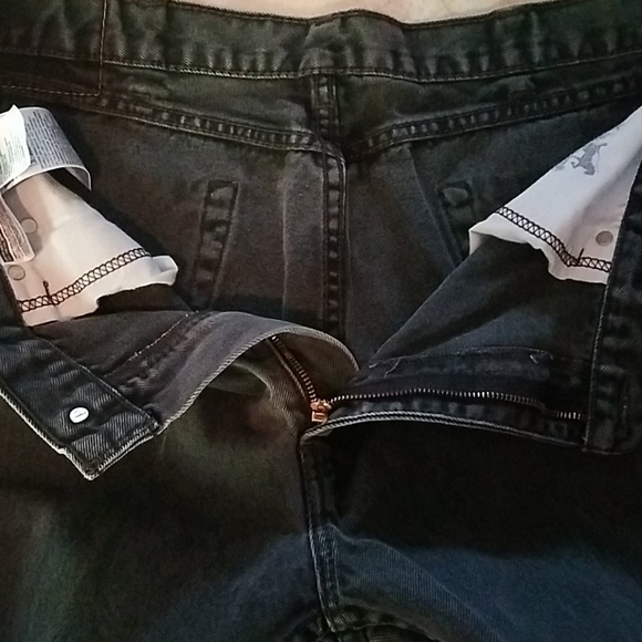 40 x 30 Levi's Jean's 505 Straight Blue Denim - Picture 7 of 8